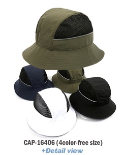 CAP-16406 더블매쉬 벙거지 정글모자