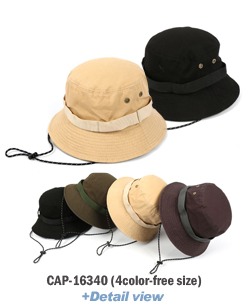 CAP-16400 정글 벙거지 버킷햇 모자