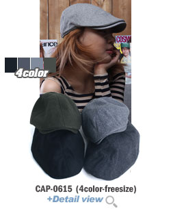 CAP-0615모직 헌팅캡 모자